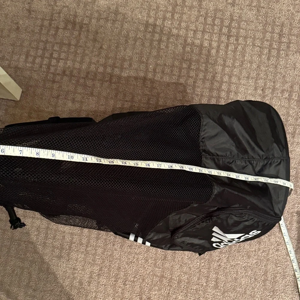 Adidas Black Mesh Sports Bag large 30inches height